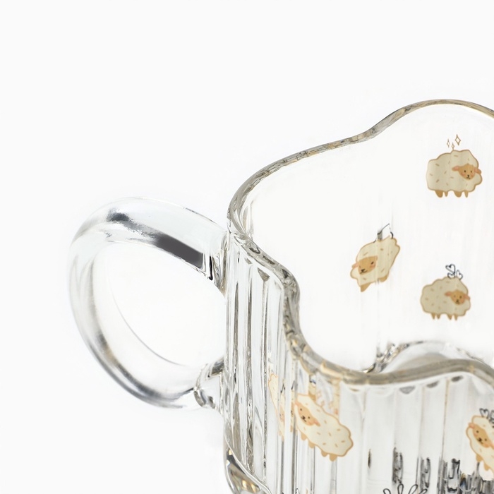 Кружка стеклянная Дорого внимание «Барашки», 260 мл Кружка стеклянная Дорого внимание «Барашки», 260 мл