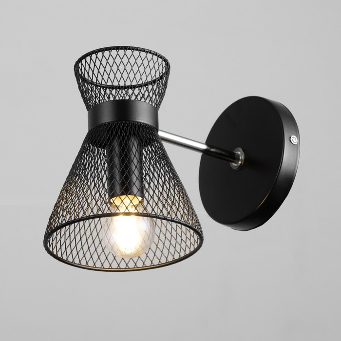 Бра 662413/1 40Вт E14  черный 18х12х18 см Бра 662413/1 40Вт E14  черный 18х12х18 см