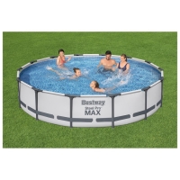 Бассейн каркасный Steel Pro MAX, 427 х 84 см, фильтр-насос, 56595 Bestway