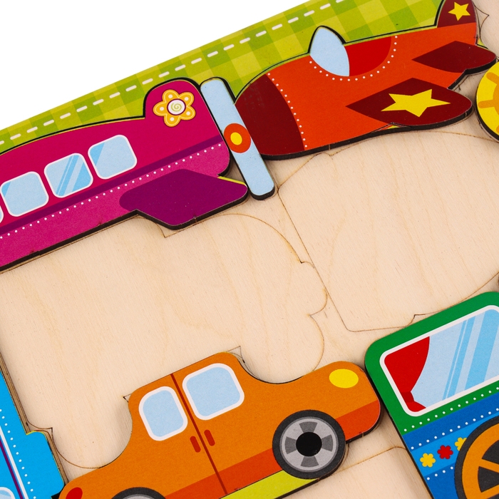 Головоломка «Учим транспорт»