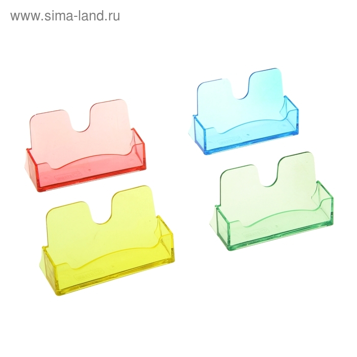 Подставка для визиток Flowers, микс Подставка для визиток Flowers, микс