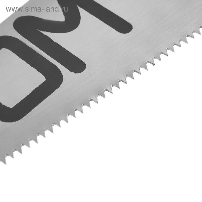Ножовка по дереву ЛОМ, пластиковая рукоятка, 7-8 TPI, 350 мм Ножовка по дереву ЛОМ, пластиковая рукоятка, 7-8 TPI, 350 мм