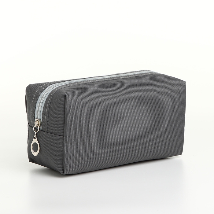 Косметичка на молнии, цвет серый Косметичка на молнии, цвет серый