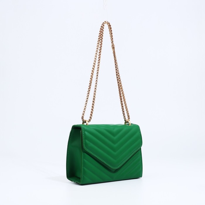 Сумка-мессенджер на магните, цвет зелёный Сумка-мессенджер на магните, цвет зелёный