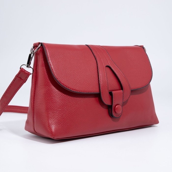 Сумка-мессенджер на молнии, цвет красный Сумка-мессенджер на молнии, цвет красный