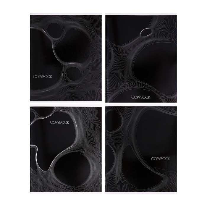 Тетрадь 96 листов в клетку Calligrata Тетрадь 96 листов в клетку Calligrata "Графика 2", обложка мелованный картон, глянцевая ламинация, блок офсет МИКС