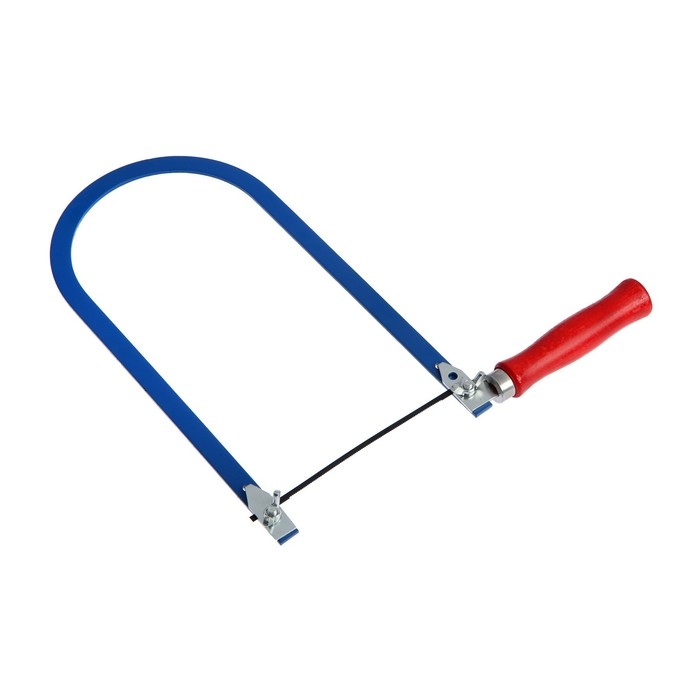 Лобзик ручной ТУНДРА, деревянная рукоятка, 250 мм Лобзик ручной ТУНДРА, деревянная рукоятка, 250 мм