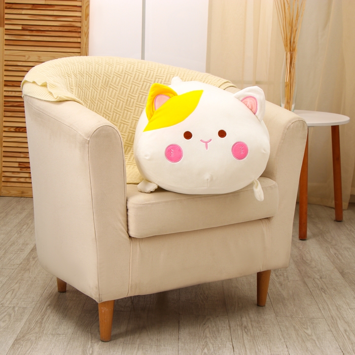 Мягкая игрушка «Кот», 70 см, цвет бежевый Мягкая игрушка «Кот», 70 см, цвет бежевый