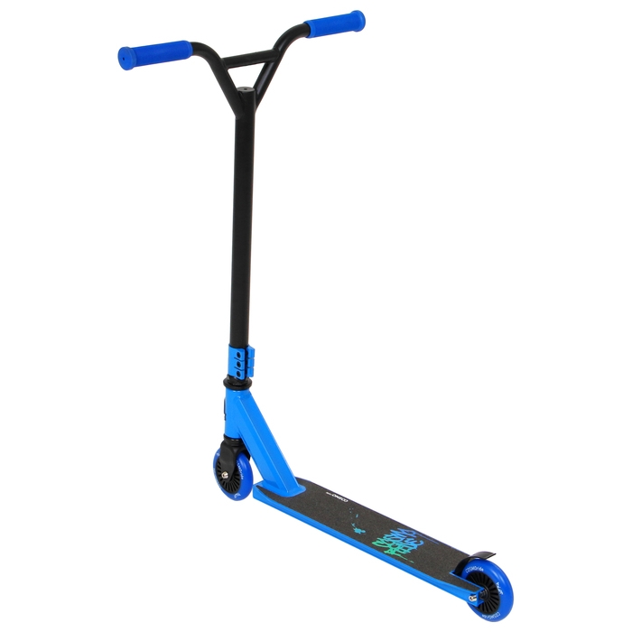 Самокат трюковой COSMORIDE BLOT, колёса PU 100 мм, ABEC 7, цвет синий Самокат трюковой COSMORIDE BLOT, колёса PU 100 мм, ABEC 7, цвет синий