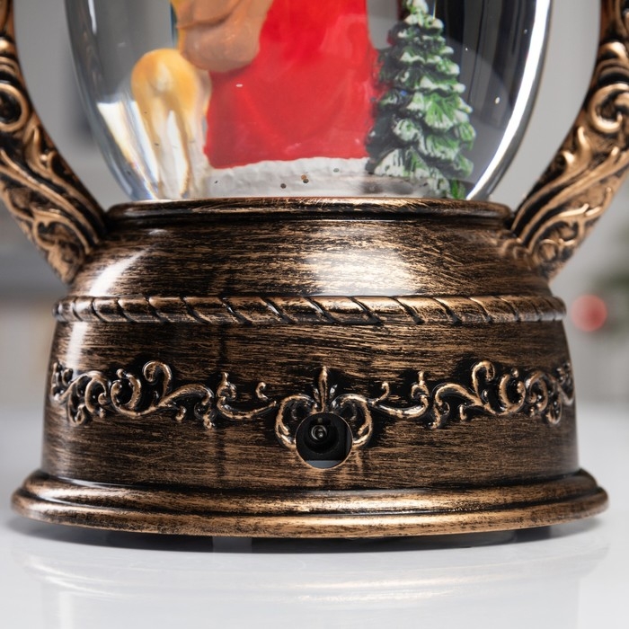 Фигура светодиодная «Дед Мороз» 26 х14 х 12 см, от бат. батарейки ААx3 (не в комплекте), USB, свечение тёплое белое Фигура светодиодная «Дед Мороз» 26 х14 х 12 см, от бат. батарейки ААx3 (не в комплекте), USB, свечение тёплое белое