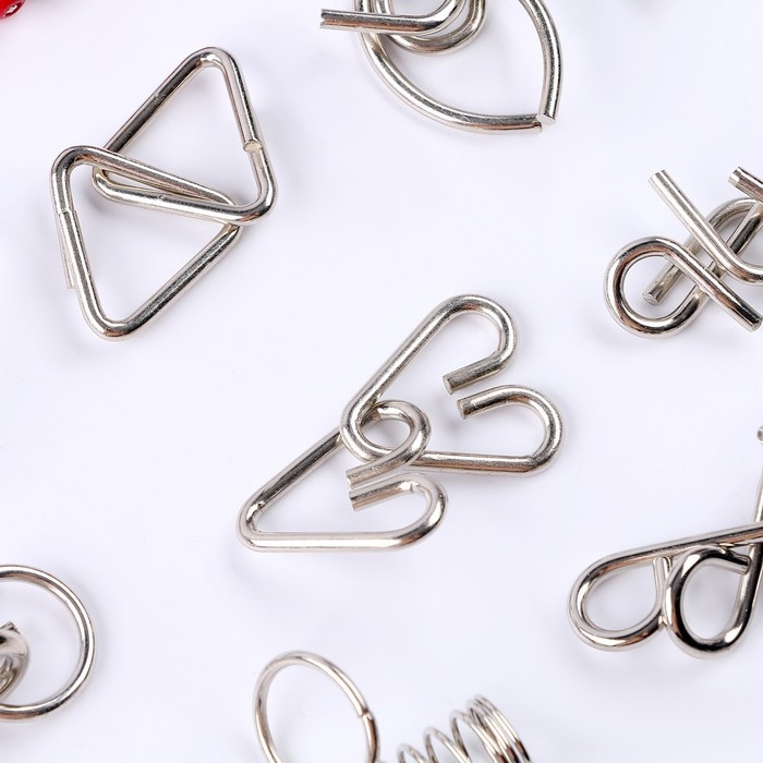 Металлическая головоломка 30 шт «Сова» Металлическая головоломка 30 шт «Сова»