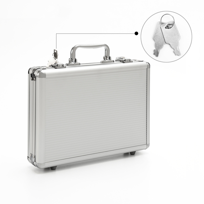 Металлический кейс, 30 х 21 х 6.5 см Металлический кейс, 30 х 21 х 6.5 см