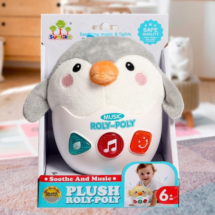 Неваляшка «Пингвинёнок», звуковые эффекты, работает от батареек Неваляшка «Пингвинёнок», звуковые эффекты, работает от батареек