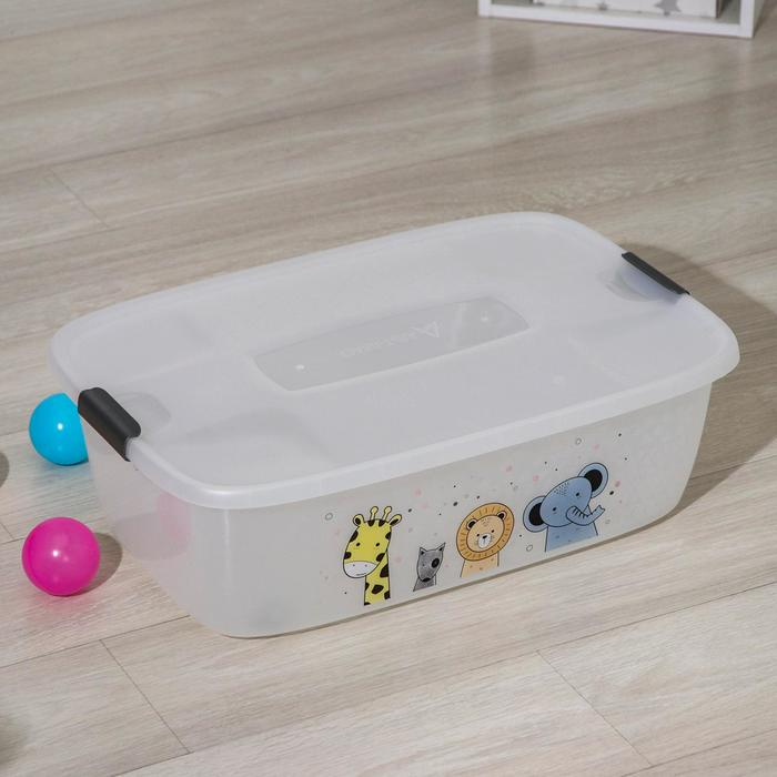 Мегабокс детский на колёсиках, 32 л, цвет МИКС Мегабокс детский на колёсиках, 32 л, цвет МИКС