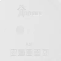 Набор контейнеров пищевых круглых Доляна, 3 шт: 150 мл, 300 мл, 500 мл, прозрачные, крышка синяя