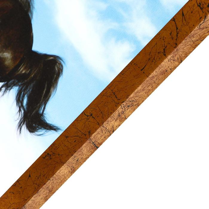 Картина  Картина "Табун лошадей" 40*120 см рамка МИКС