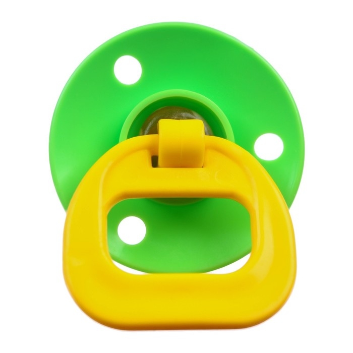 Соска - пустышка латексная ортодонтическая, от 0 мес., цвет МИКС Соска - пустышка латексная ортодонтическая, от 0 мес., цвет МИКС