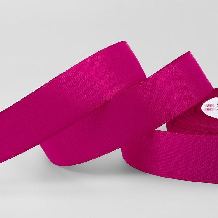 Лента репсовая, 25 мм, 23 ± 1 м, цвет лиловый №27 Лента репсовая, 25 мм, 23 ± 1 м, цвет лиловый №27