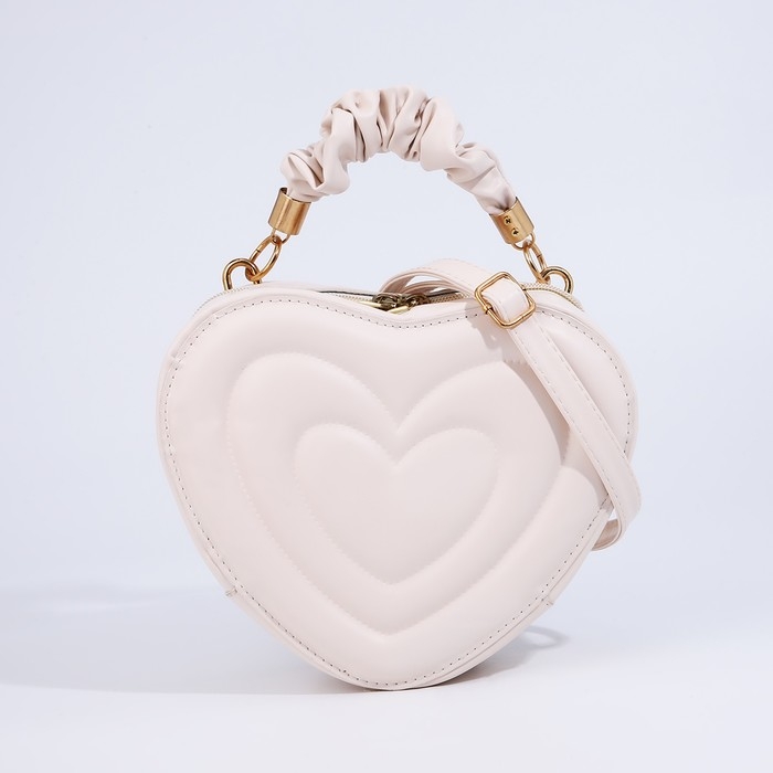 Сумка кросс-боди на молнии, цвет белый Сумка кросс-боди на молнии, цвет белый