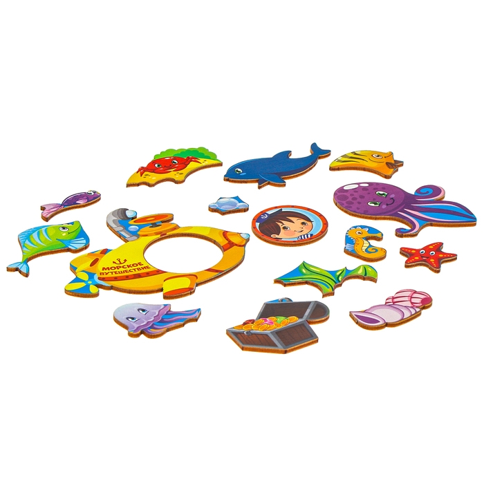 Головоломка логическая «Подводная лодка», d=20 см Головоломка логическая «Подводная лодка», d=20 см