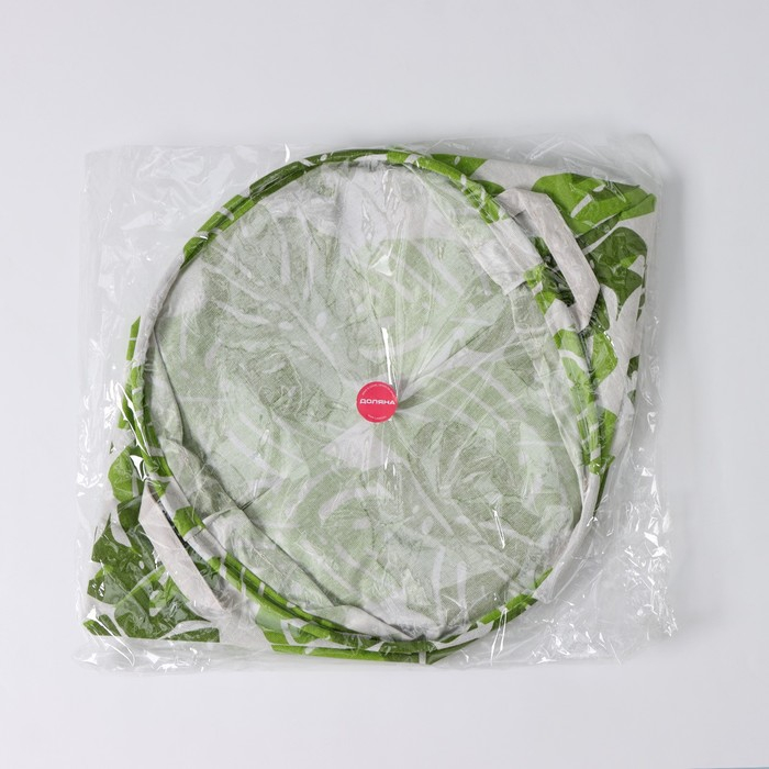 Корзина для белья Доляна «Тропики», 35×35×45 см