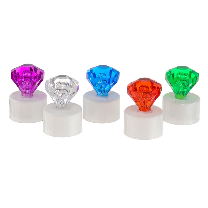 Свеча светодиодная Свеча светодиодная "Бриллиант", цвета МИКС