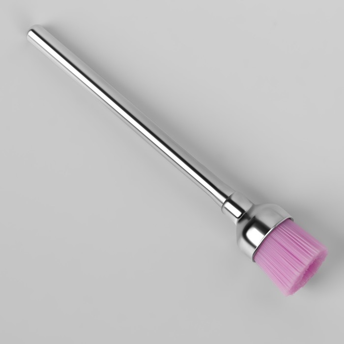 Щётка-браш для аппаратного маникюра, в пластиковой коробке, цвет розовый Щётка-браш для аппаратного маникюра, в пластиковой коробке, цвет розовый