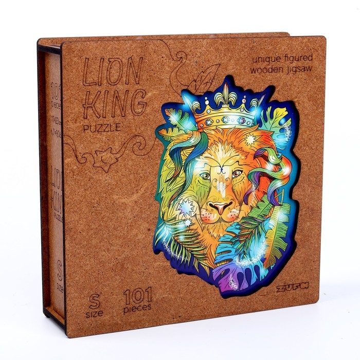 Пазл фигурный «Король лев» S Пазл фигурный «Король лев» S