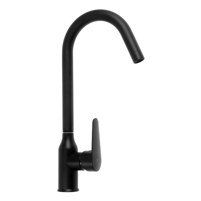 Смеситель для кухни ZEIN Z86, однорычажный, картридж керамика 40 мм, нерж. сталь, черный Смеситель для кухни ZEIN Z86, однорычажный, картридж керамика 40 мм, нерж. сталь, черный