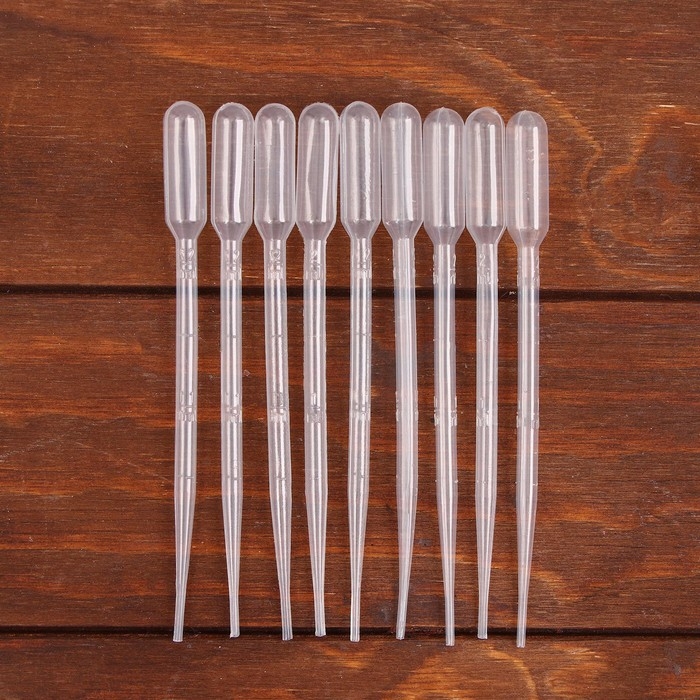 Пипетка 2 мл, для опытов и творчества, набор 10 шт. Пипетка 2 мл, для опытов и творчества, набор 10 шт.