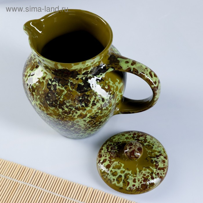 Кувшин  Кувшин "Борисовский" 1,7л / 22х15см, малахит