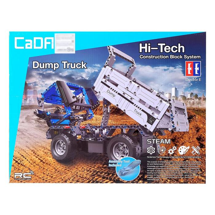 Конструктор радиоуправляемый «Самосвал», с аккумулятором, 638 деталей Конструктор радиоуправляемый «Самосвал», с аккумулятором, 638 деталей