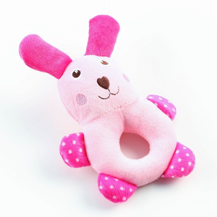 Игрушка пищащая для собак Игрушка пищащая для собак "Кролик", 17 см