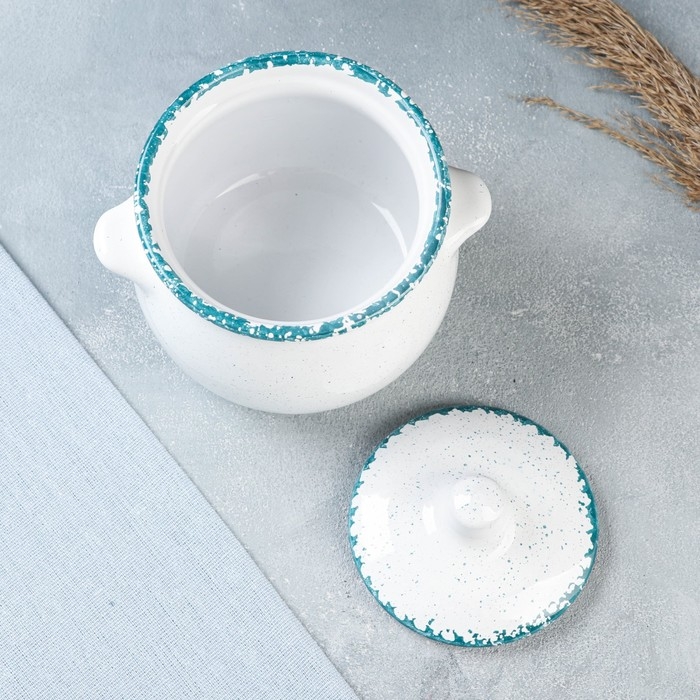 Горшок керамический для запекания  Горшок керамический для запекания "Пиканто" 0,65л / 12,5х11,5см, варадеро