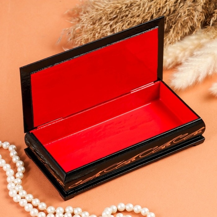 Шкатулка - купюрница «5000 рублей», 8,5×17 см, лаковая миниатюра Шкатулка - купюрница «5000 рублей», 8,5×17 см, лаковая миниатюра