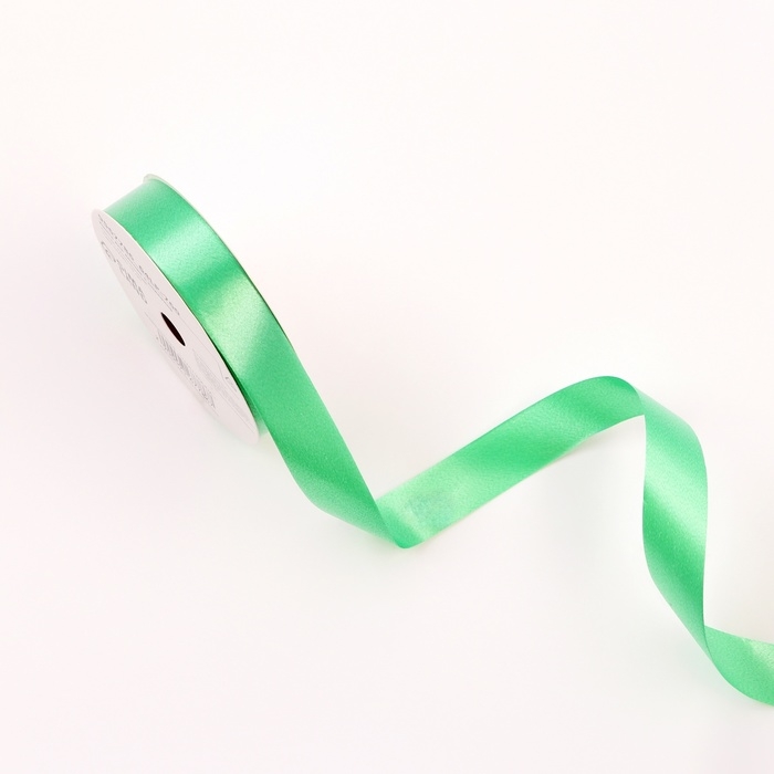 Новый год. Лента для декора и подарков, салатовый, 2 см х 45 м Новый год. Лента для декора и подарков, салатовый, 2 см х 45 м