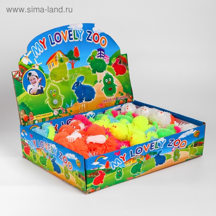 Ёжка «Собачка», световой, цвета МИКС Ёжка «Собачка», световой, цвета МИКС