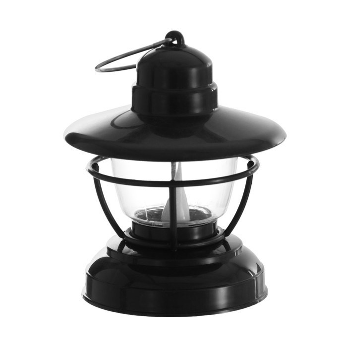 Ночник Ночник "Евлампия" LED 1Вт от батареек 2хААА черный 10х10х12см RISALUX