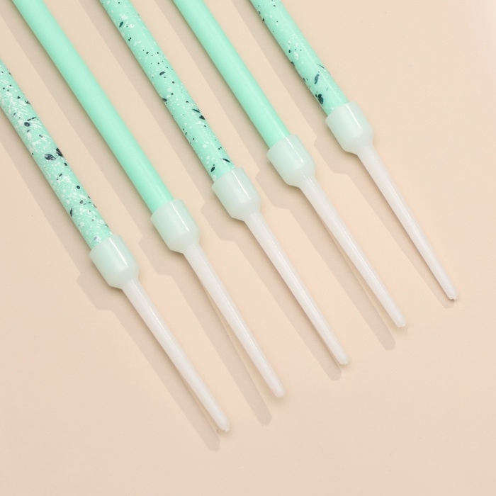 Свечи для торта Свечи для торта "Блестящая вечеринка", 10 шт, голубые