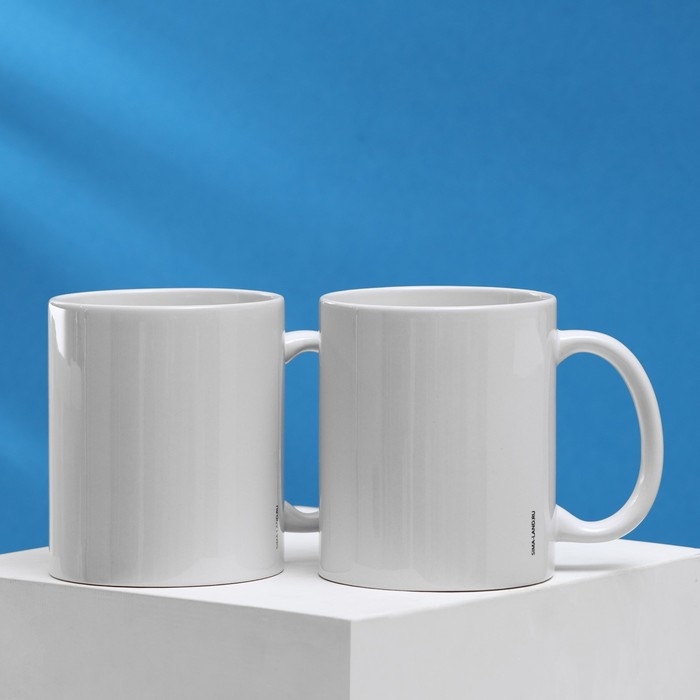 Набор кружек для двоих «Ой, все», 2 кружки, 320 мл