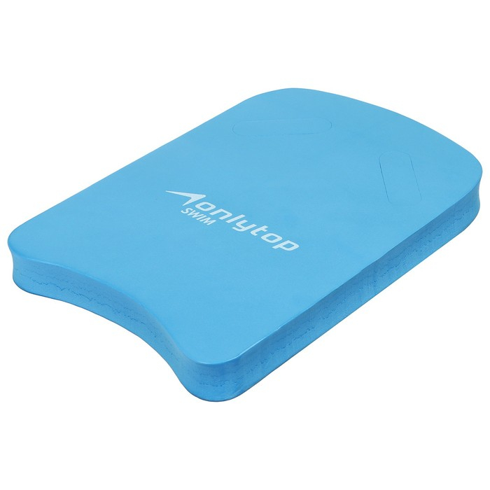 Доска для плавания ONLYTOP, 40х27х4 см, цвета МИКС Доска для плавания ONLYTOP, 40х27х4 см, цвета МИКС