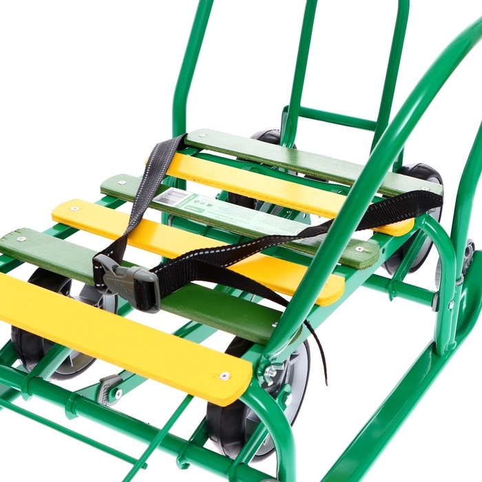 Санки «Тимка 3К универсал», цвет зелёный Санки «Тимка 3К универсал», цвет зелёный