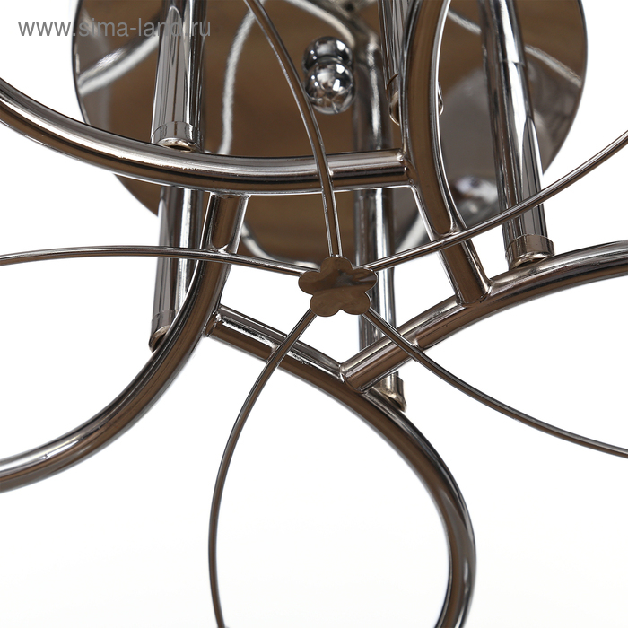 Люстра ГАЛЛОП 430551 5хE27 60Вт хром 40х40х20 см