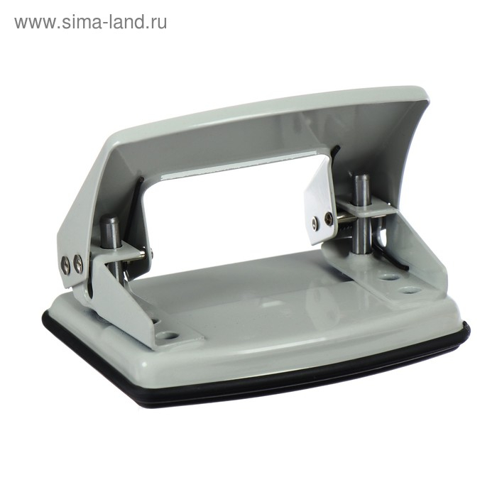 Дырокол металлический 25 листов, Attomex, форматная линейка, серый Дырокол металлический 25 листов, Attomex, форматная линейка, серый