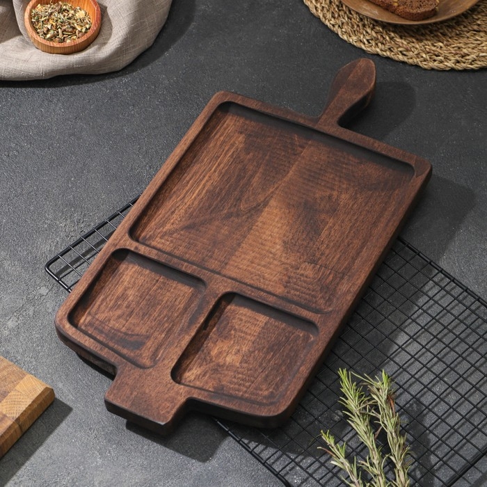 Доска для подачи Adelica «Авторская», 45×23×1,8 см, берёза Доска для подачи Adelica «Авторская», 45×23×1,8 см, берёза