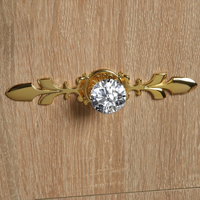 Ручка кнопка CAPPIO, d=30, L=168 мм, цвет золото Ручка кнопка CAPPIO, d=30, L=168 мм, цвет золото