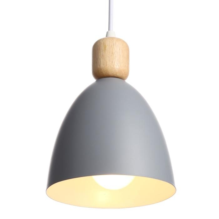 Светильник BayerLux Светильник BayerLux "Колпак" 1х40Вт E27 серый 14х14х100 см.