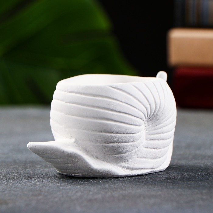 Фигурное кашпо  Фигурное кашпо "Улитка" 6х11х6см