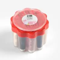 Швейный набор &laquo;Ромашка&raquo;, 26 предметов, в пластиковом стакане, 6.5&times;7.5 см, МИКС