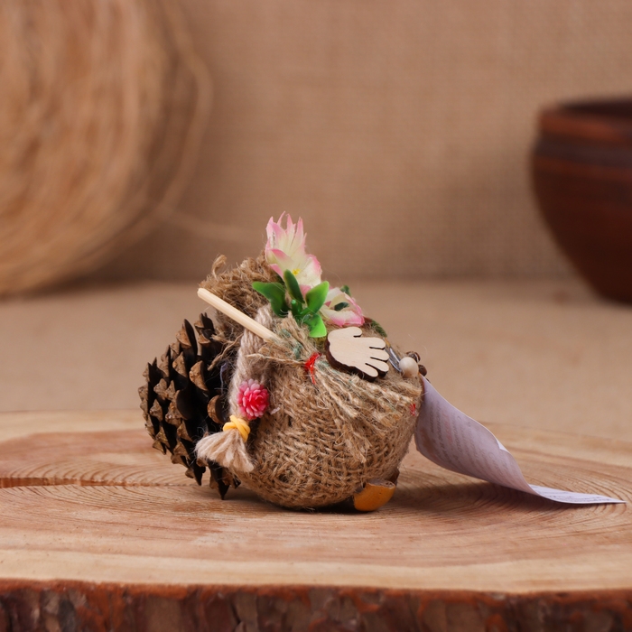 Оберег «Домовушка Тюха», микс Оберег «Домовушка Тюха», микс